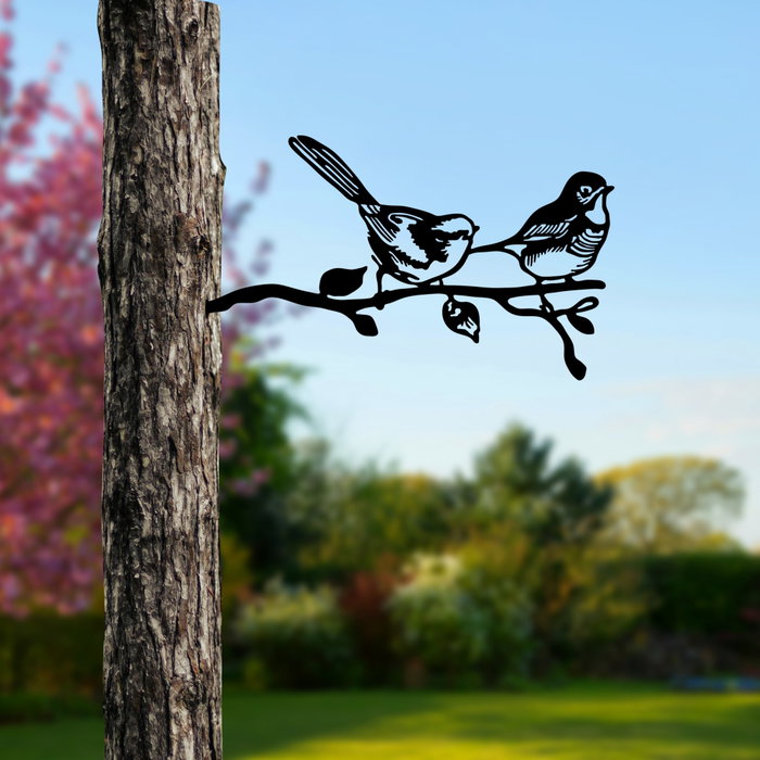 Aberto Design Bird On The Branch 04 - Negro